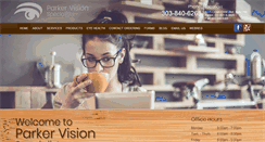Desktop Screenshot of parkervisionspecialists.com
