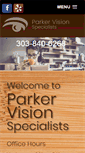 Mobile Screenshot of parkervisionspecialists.com